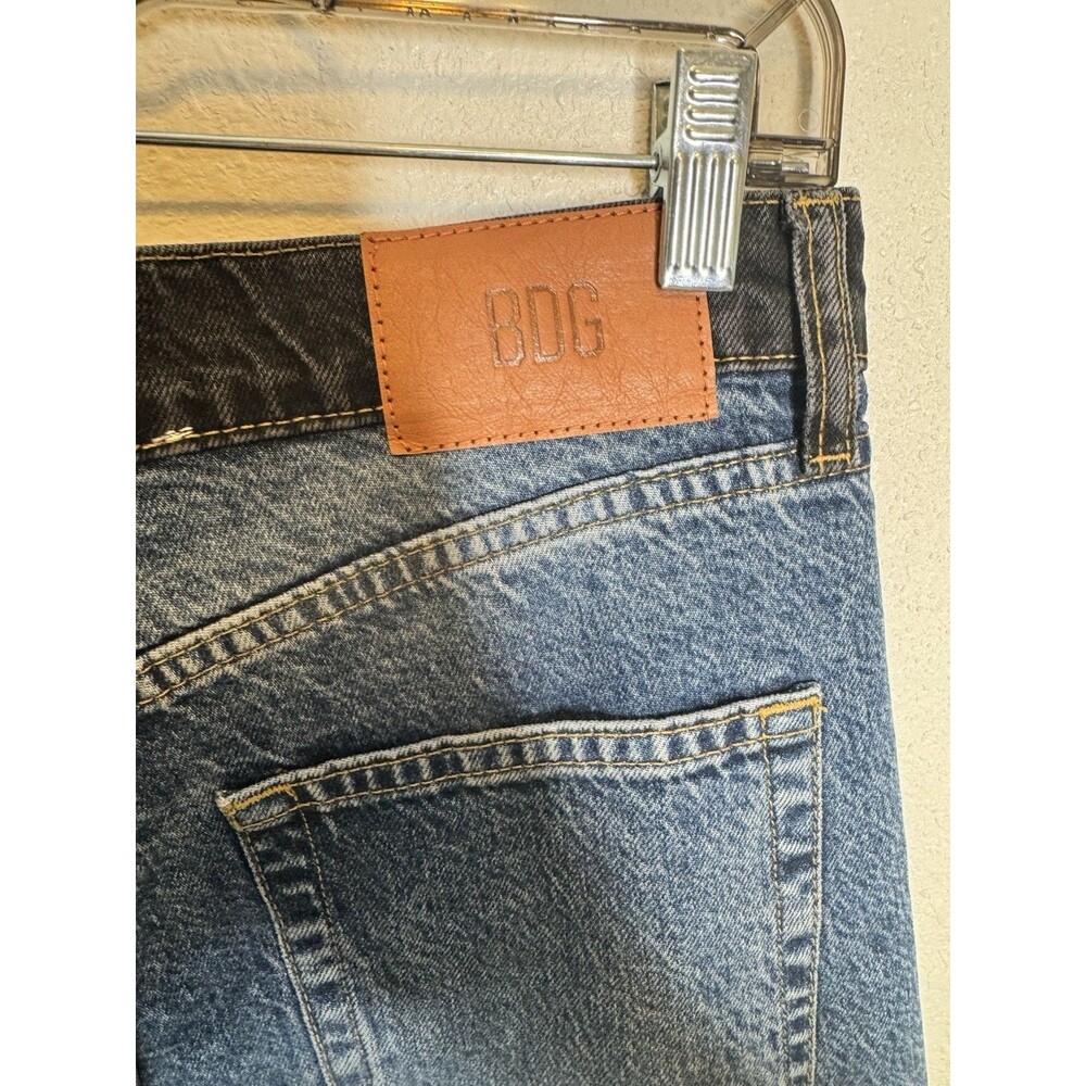 BDG Urban Outfitters Pax Two-Tone Jeans W28 L32 Blue Black Denim NWT - Picture 13 of 16